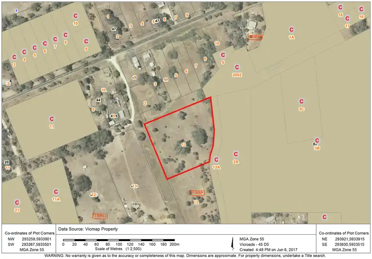 Second view of Homely land listing, LOT CA 11, Sec 28 Cornella-Toolleen Road, Toolleen VIC 3551