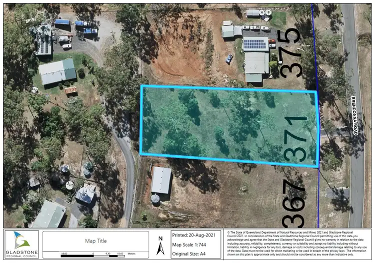 Main view of Homely land listing, 371 Brendonna Road, Burua QLD 4680