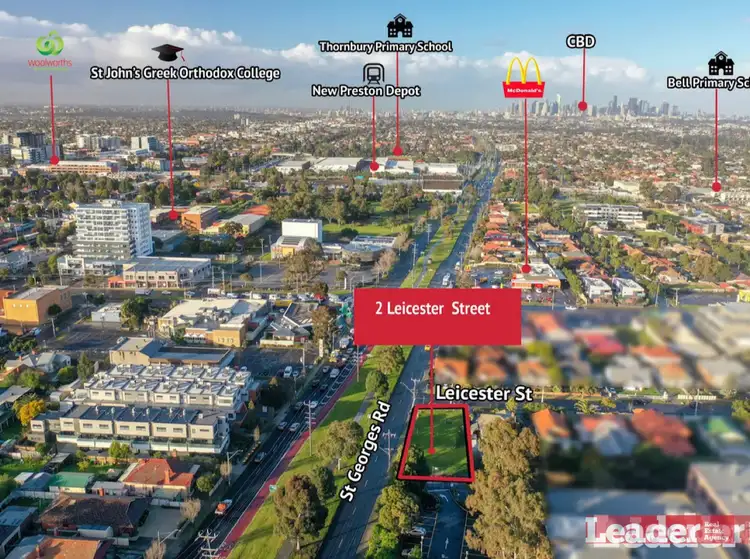 Main view of Homely land listing, 2 Leicester Street, Preston VIC 3072