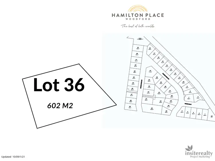 Second view of Homely land listing, LOT 36, 20 Hamilton Place Estate, Woodford QLD 4514