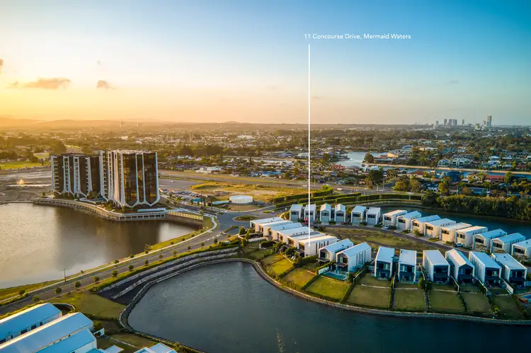 Second view of Homely villa listing, 11 Concourse Drive, Mermaid Waters QLD 4218