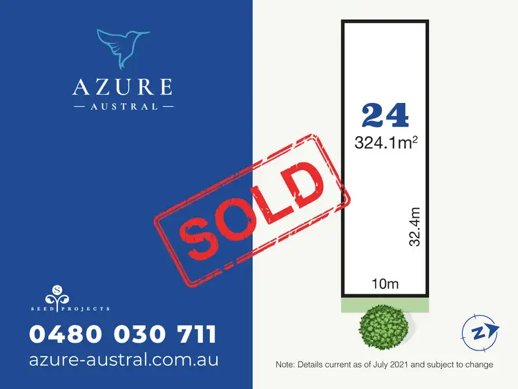 Main view of Homely land listing, LOT 24, 25 Fourteenth Avenue, Austral NSW 2179