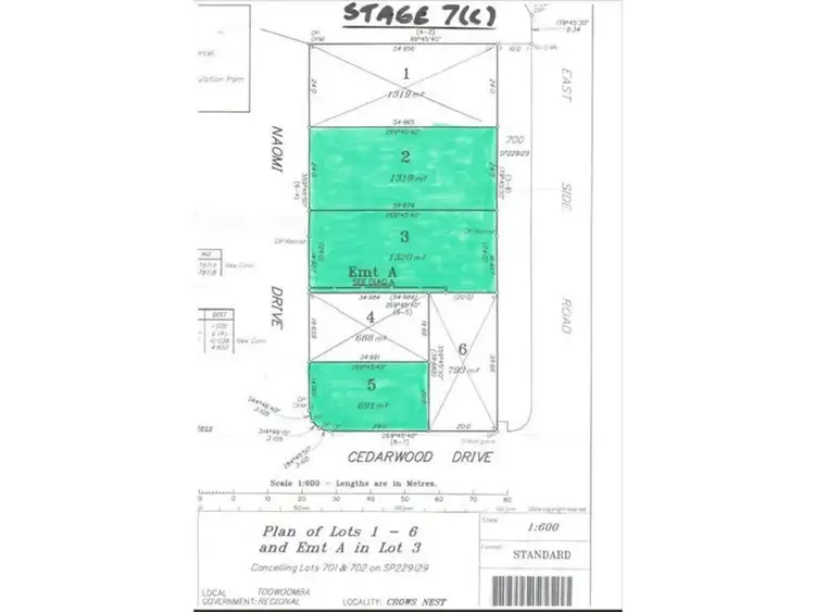 Sixth view of Homely land listing, Lot 717 - 13 Cedarwood Drive, Crows Nest QLD 4355