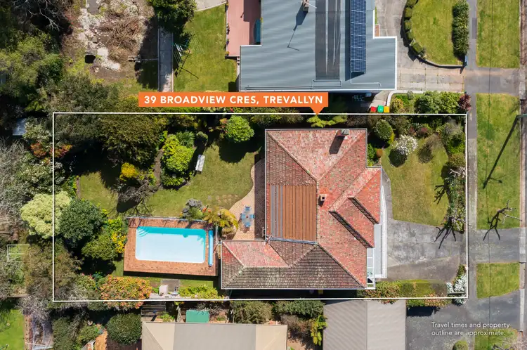 Second view of Homely house listing, 39 Broadview Crescent, Trevallyn TAS 7250