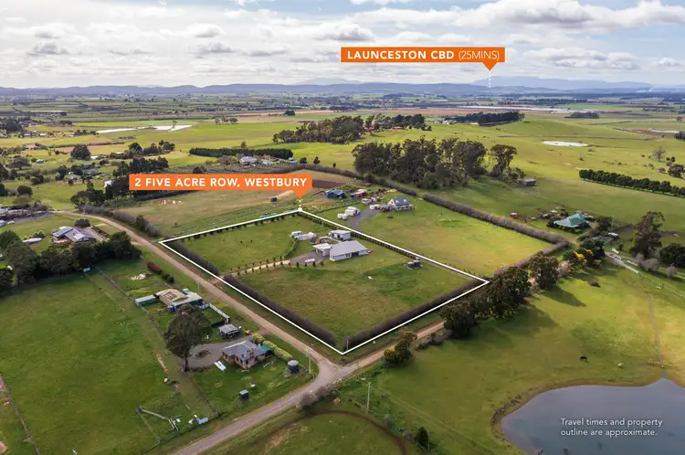 Main view of Homely house listing, 2 Five Acre South Row, Westbury TAS 7303