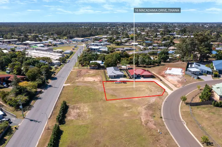 Main view of Homely land listing, 16 Macadamia Drive, Tinana QLD 4650