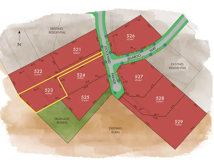Main view of Homely land listing, LOT 523 Stockyard Parade, Muswellbrook NSW 2333