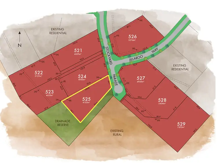 Main view of Homely land listing, LOT 525 Stockyard Parade, Muswellbrook NSW 2333