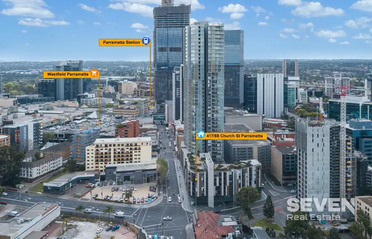 Main view of Homely apartment listing, 417/88 Church Street, Parramatta NSW 2150