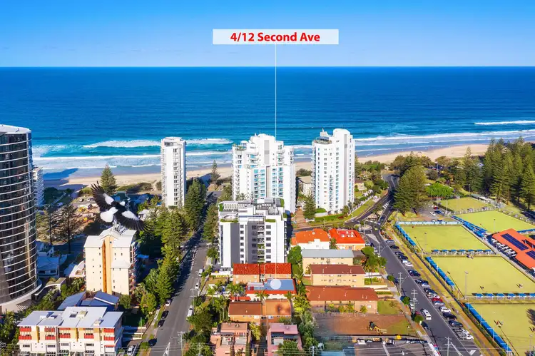 Main view of Homely unit listing, 4/12 Second Avenue, Broadbeach QLD 4218