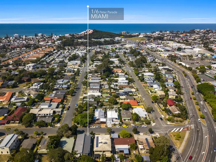 Second view of Homely semi-detached listing, 1/6 Peter Parade, Miami QLD 4220