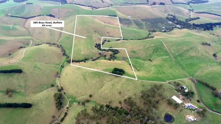 Main view of Homely rural property listing, 380 Boys Road, Buffalo VIC 3958
