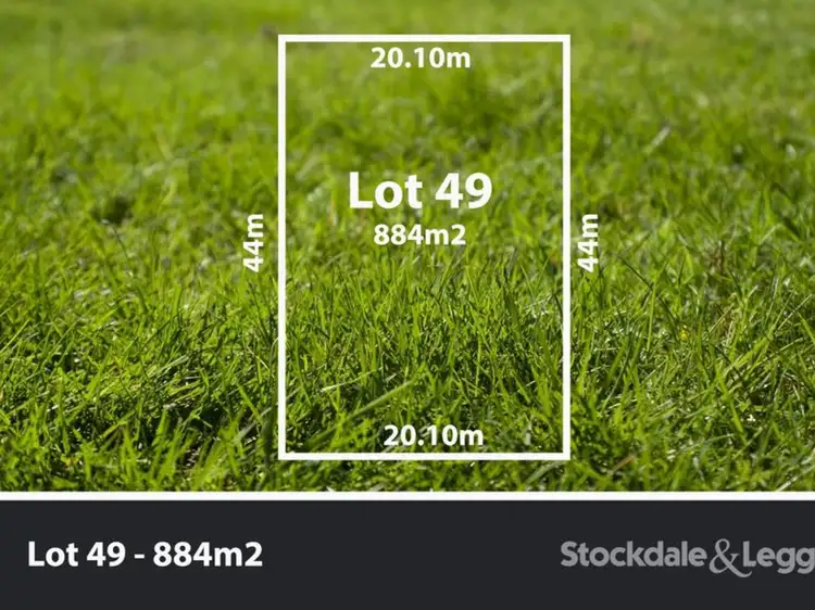 Main view of Homely land listing, Lot 49 Rayson Drive, Leongatha VIC 3953