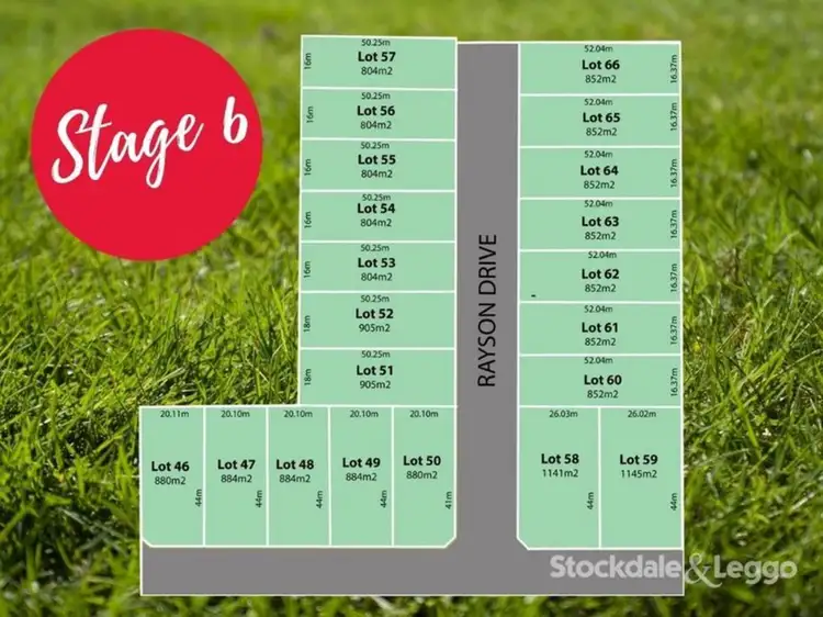 Main view of Homely land listing, Lot 63 Rayson Drive, Leongatha VIC 3953