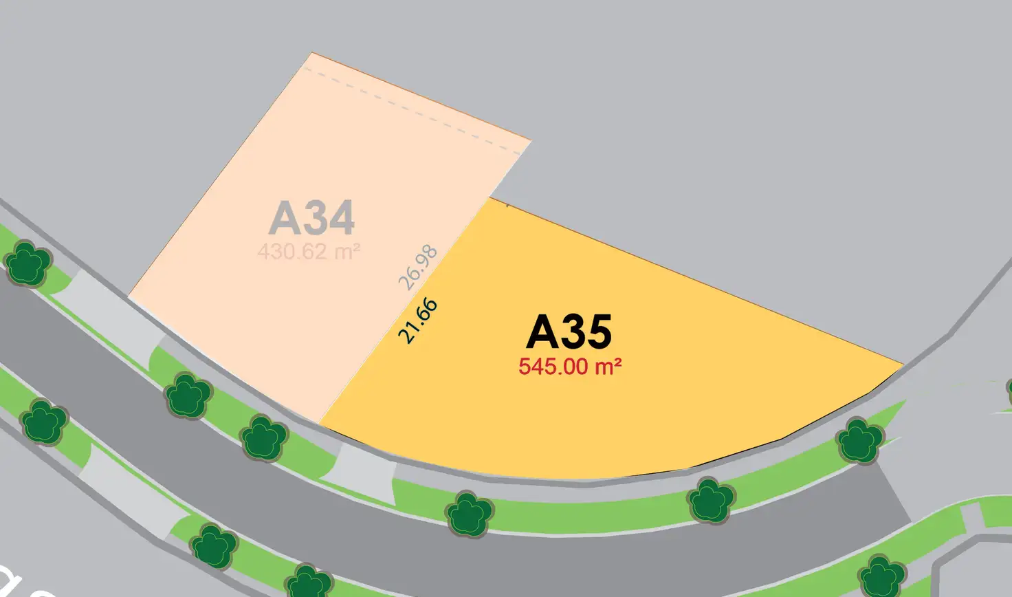 Main view of Homely land listing, LOT 35a Tillers Green Way, Wodonga VIC 3690