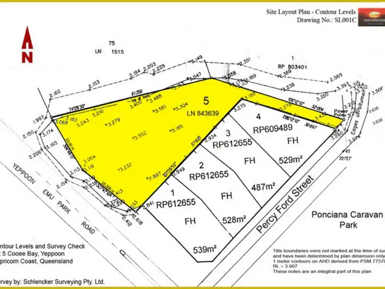 Third view of Homely land listing, 1 Scenic Highway, Cooee Bay QLD 4703