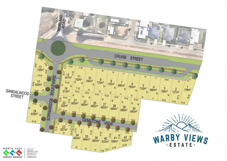 Main view of Homely land listing, LOT 13 Warby Views Estate, Wangaratta VIC 3677