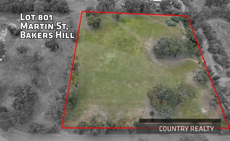 Fifth view of Homely land listing, LOT 801 Martin Street, Bakers Hill WA 6562