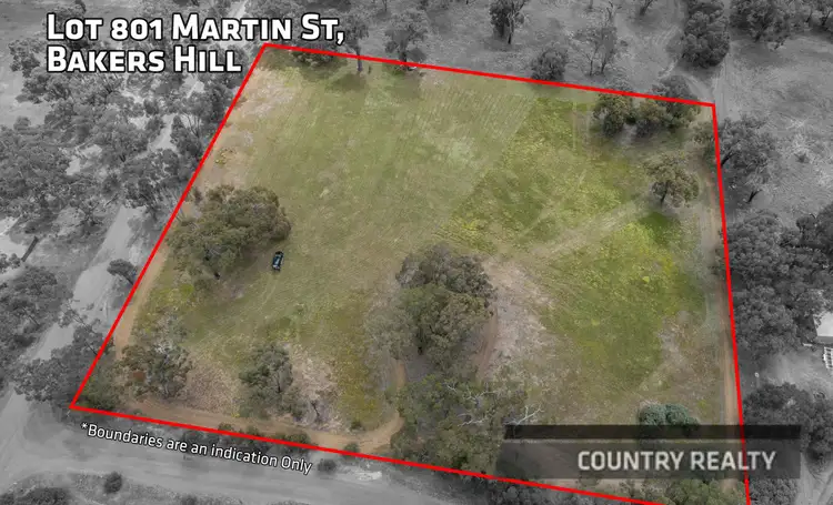 Sixth view of Homely land listing, LOT 801 Martin Street, Bakers Hill WA 6562