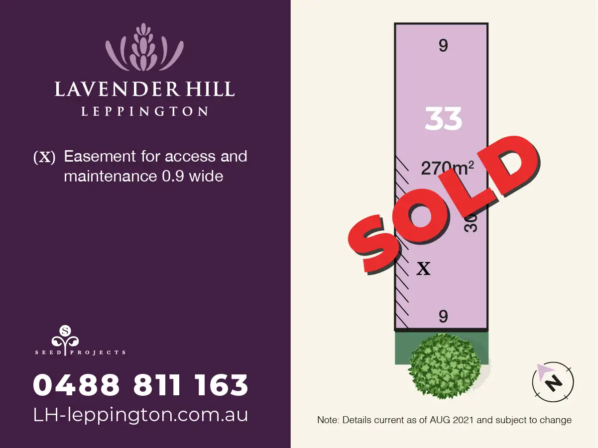 Main view of Homely land listing, LOT 33, 1395 Camden Valley Way, Leppington NSW 2179