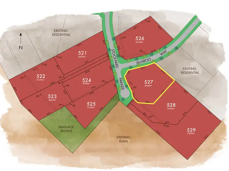 Main view of Homely land listing, LOT 527 Stockyard Parade, Muswellbrook NSW 2333