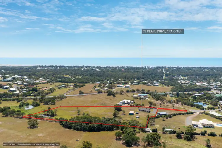 Main view of Homely house listing, 22 Pearl Drive, Craignish QLD 4655