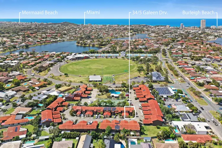 Second view of Homely townhouse listing, 34/5-15 Galeen Drive, Burleigh Waters QLD 4220