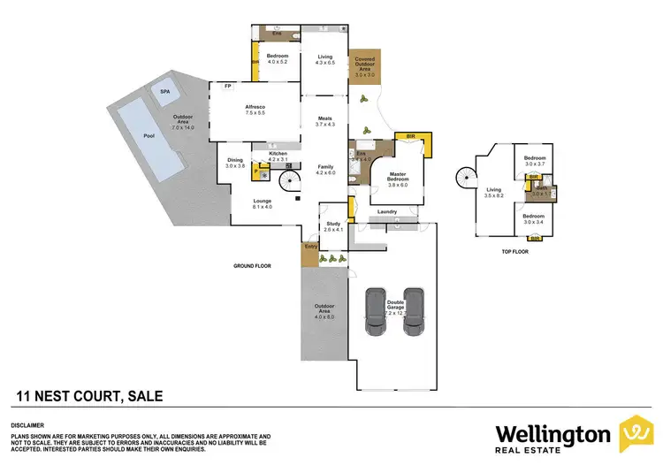 Third view of Homely house listing, 11 Nest Court, Sale VIC 3850