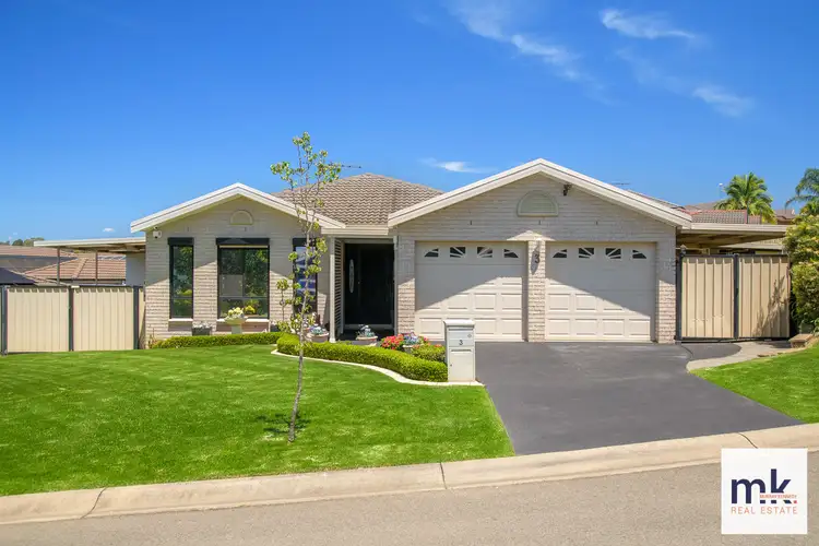 Main view of Homely house listing, 3 Ficus Place, Narellan Vale NSW 2567