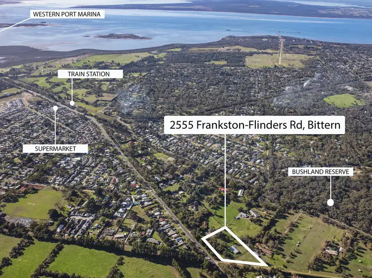 Main view of Homely land listing, 2555 Frankston - Flinders Road, Bittern VIC 3918
