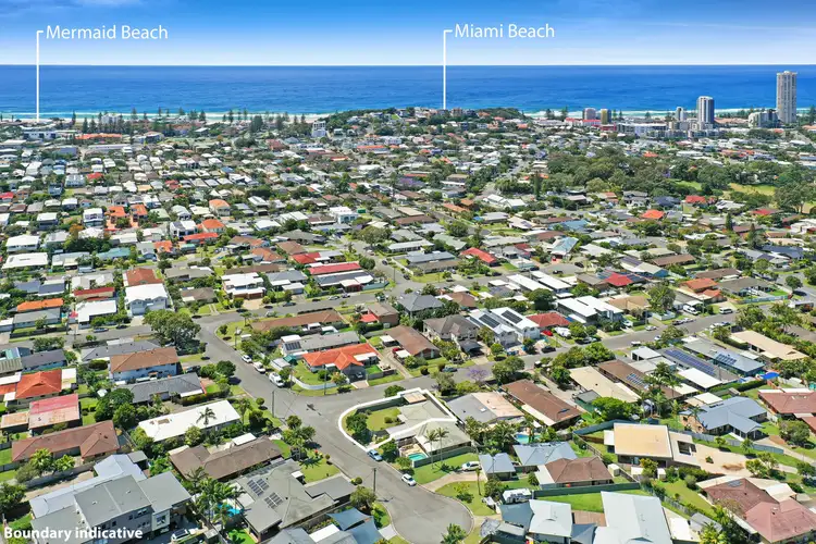 Main view of Homely semi-detached listing, 1/2 Doggett Drive, Miami QLD 4220