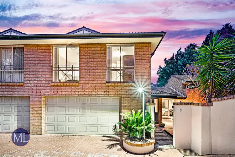Main view of Homely townhouse listing, 6/1-3 Telfer Road, Castle Hill NSW 2154