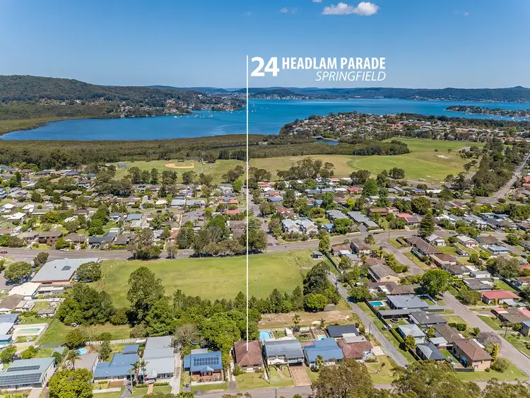 Fifth view of Homely house listing, 24 Headlam Parade, Springfield NSW 2250