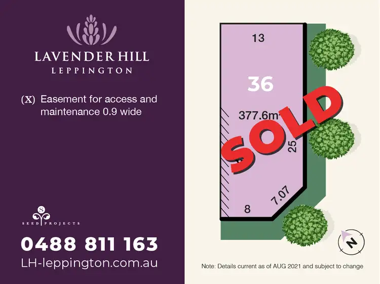 Main view of Homely land listing, LOT 36, 1395 Camden Valley Way, Leppington NSW 2179
