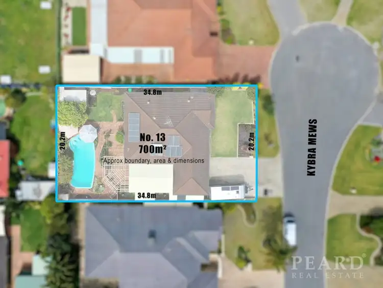 Fifth view of Homely house listing, 13 Kybra Mews, Rockingham WA 6168
