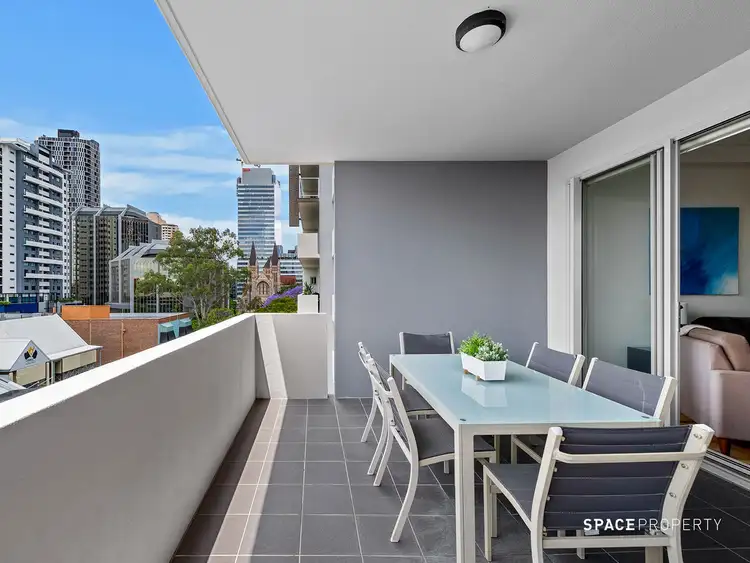 Second view of Homely apartment listing, 503/100 Bowen Street, Spring Hill QLD 4000