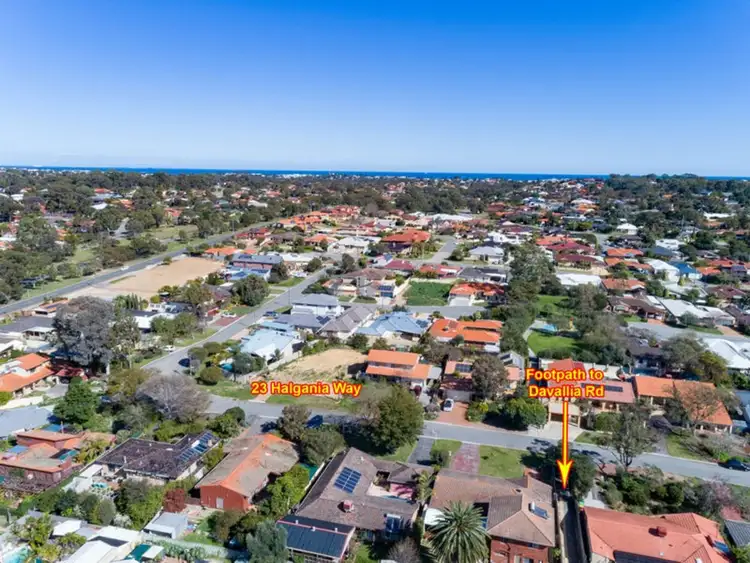 Third view of Homely land listing, LOT 1, 23 Halgania Way, Duncraig WA 6023