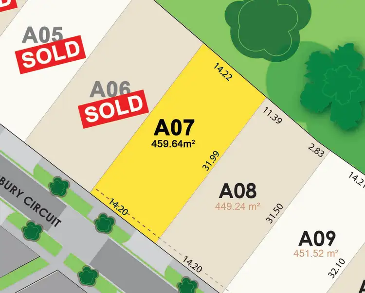 Main view of Homely land listing, LOT 7a Ledbury Circuit, Wodonga VIC 3690