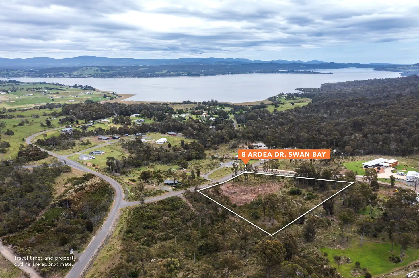 Main view of Homely land listing, 8 Ardea Drive, Swan Bay TAS 7252