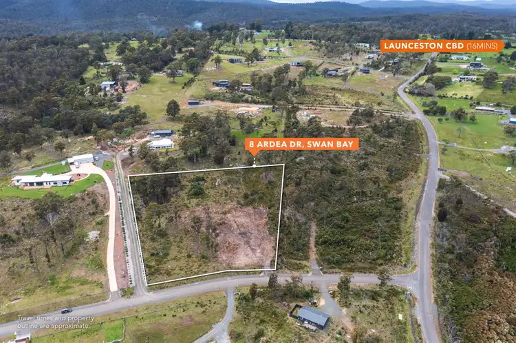 Second view of Homely land listing, 8 Ardea Drive, Swan Bay TAS 7252