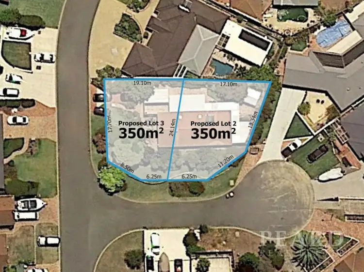 Third view of Homely land listing, LOT 2, 8 Anadara Place, Mullaloo WA 6027