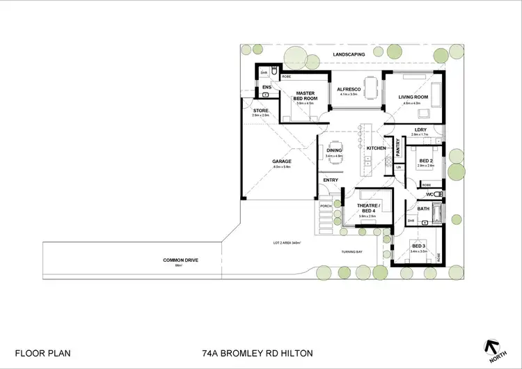 Second view of Homely land listing, 74a Bromley Road, Hilton WA 6163