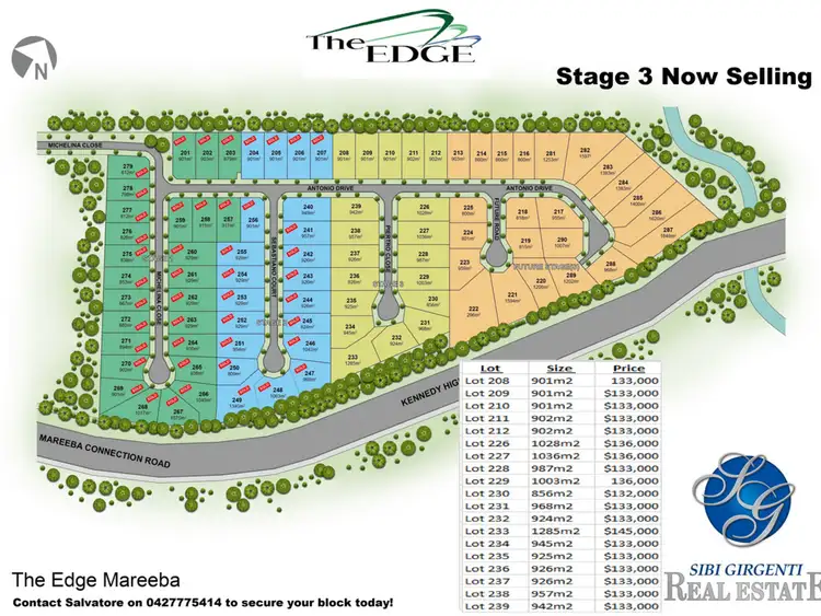 Main view of Homely land listing, LOT 229 Pietro Close, Mareeba QLD 4880