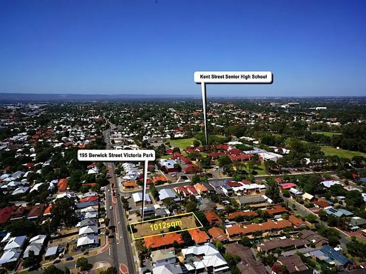 Second view of Homely land listing, 195 Berwick Street, Victoria Park WA 6100