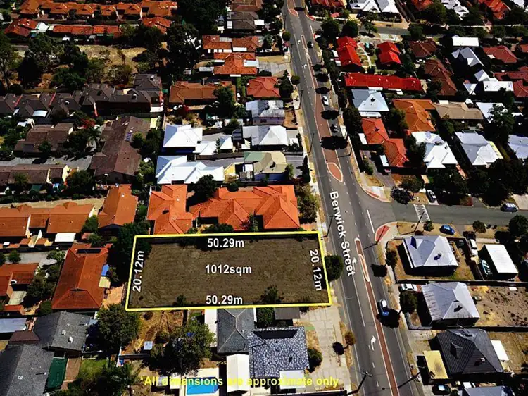 Third view of Homely land listing, 195 Berwick Street, Victoria Park WA 6100