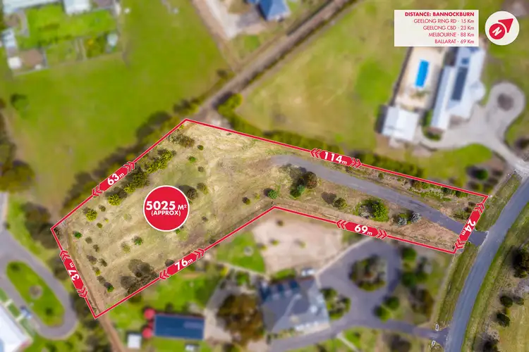 Main view of Homely land listing, LOT 2, 26 Middleton Drive, Bannockburn VIC 3331