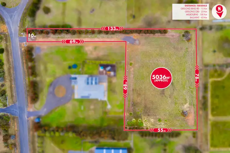 Main view of Homely land listing, LOT 2, 26 Tulla Drive, Teesdale VIC 3328