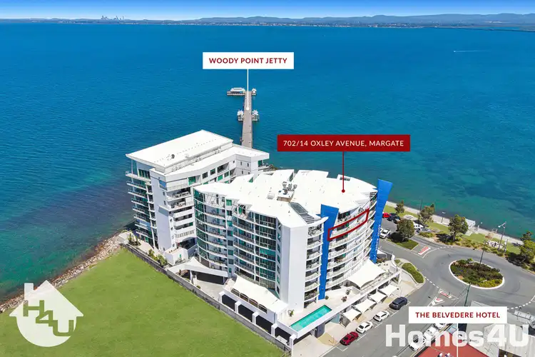 Second view of Homely unit listing, 702/14 Oxley Avenue, Woody Point QLD 4019