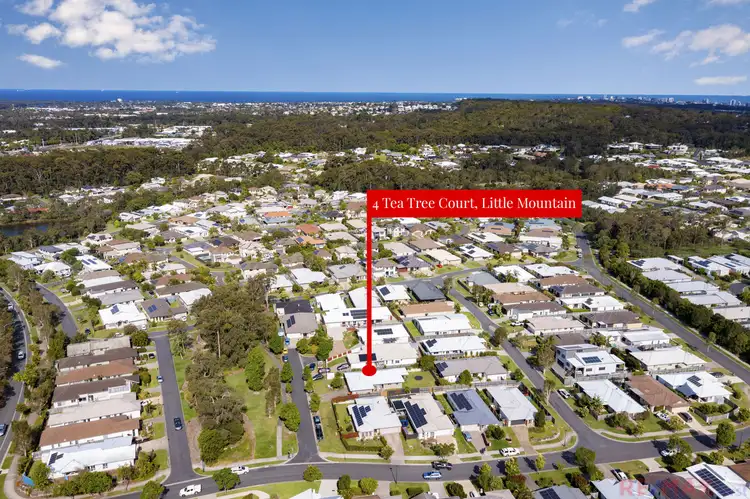 Main view of Homely house listing, 4 Tea Tree Court, Little Mountain QLD 4551