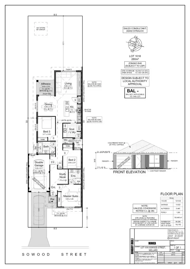 Fourth view of Homely land listing, LOT 1, 14 Honister Close, Balga WA 6061